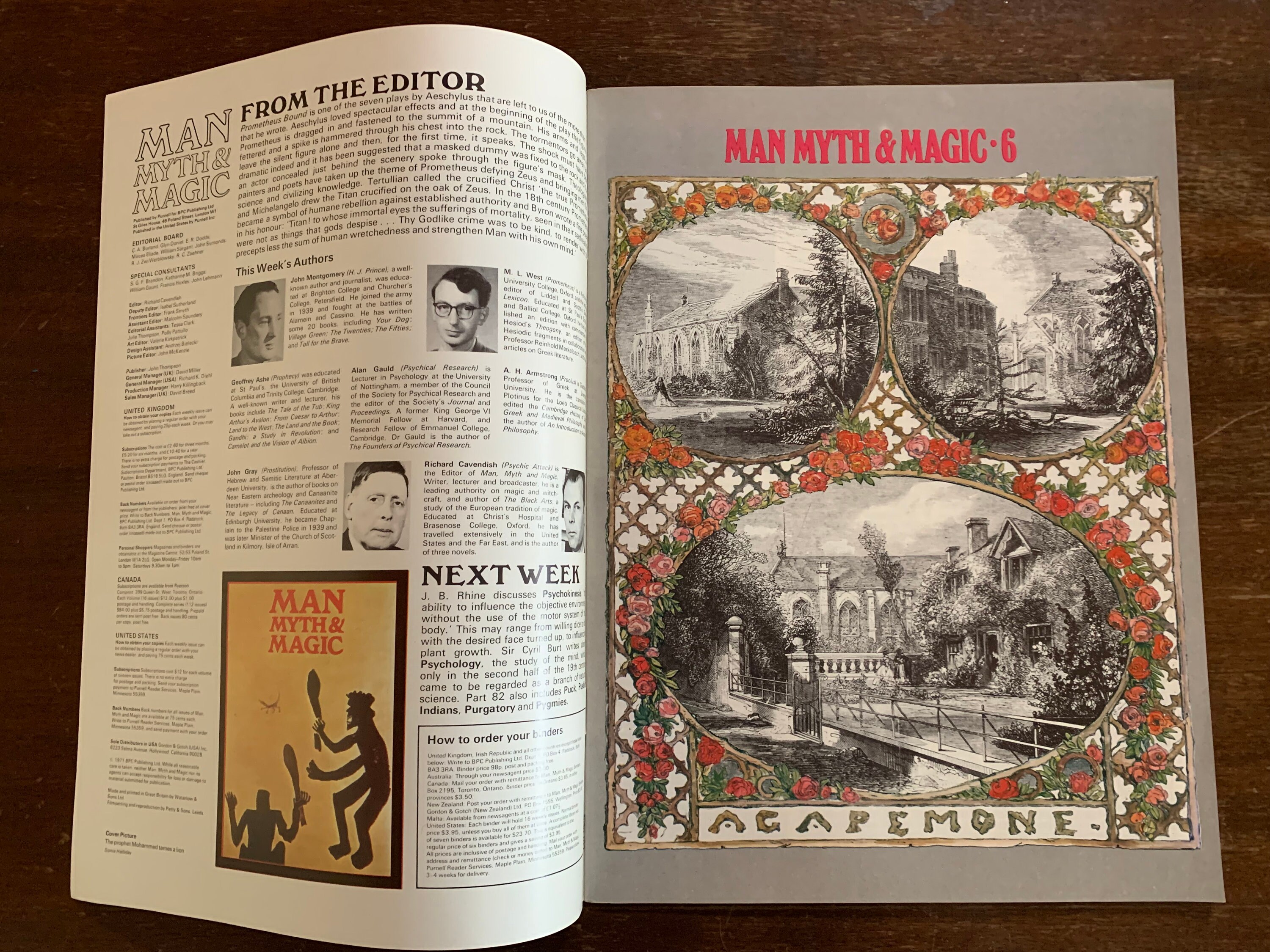 Man Myth & Magic Illustrated Encyclopedia of the Supernatural - Etsy Finland