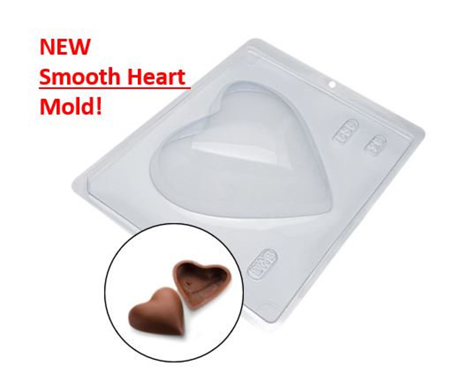 breakable chocolate heart mold