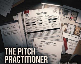 TÉLÉCHARGEMENT INSTANTANÉ : Jeu d'enquête policière | Dossier à imprimer, jeu d'enquête numérique pour adultes, documentaire policier interactif
