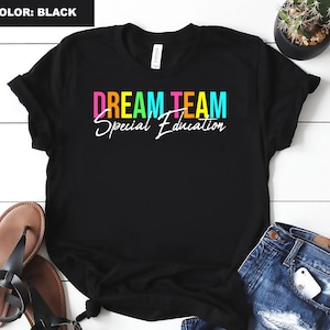 Special Education Dream Team Shirt, Sped Crew, Special Education Teacher Shirt, SPED Squad Retro, SPED Team Shirt