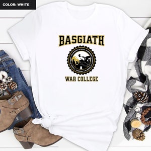 Basgiath War College Shirt,  Fourth Wing Shirt , Dragon Rider Shirt, Rebecca Yoros Shirt