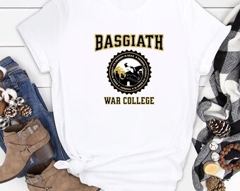 Camisa Basgiath War College, camisa Quarta Asa, camisa Dragon Rider, camisa Rebecca Yoros