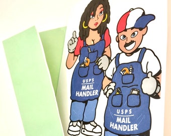 USPS Mail Handler Greeting Card: Employee Thank You