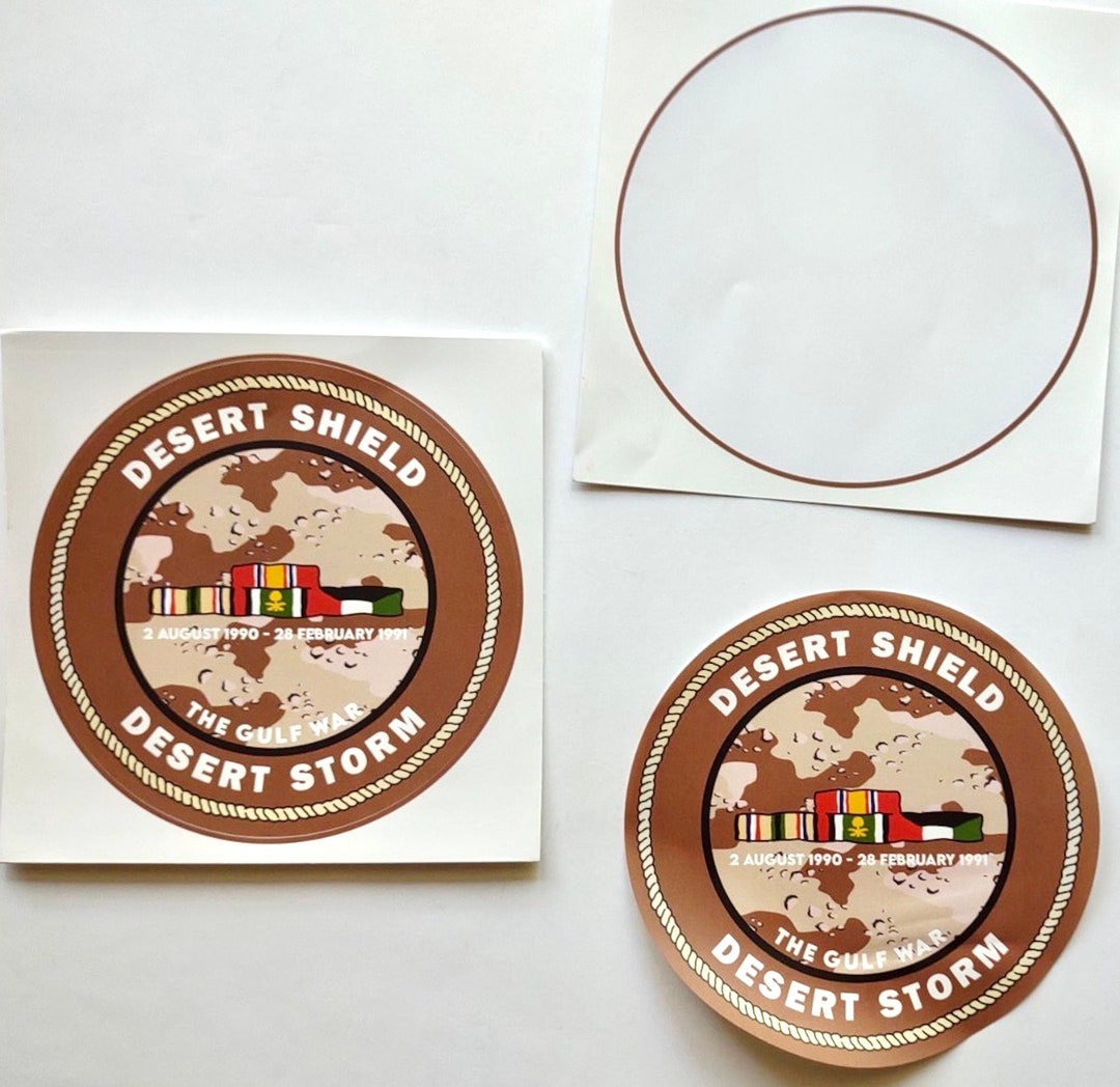 Anstecknadel US-Armee Operation Wüstensturm – 2,5 Cm, Metall-Pin Für Sammler & Fans