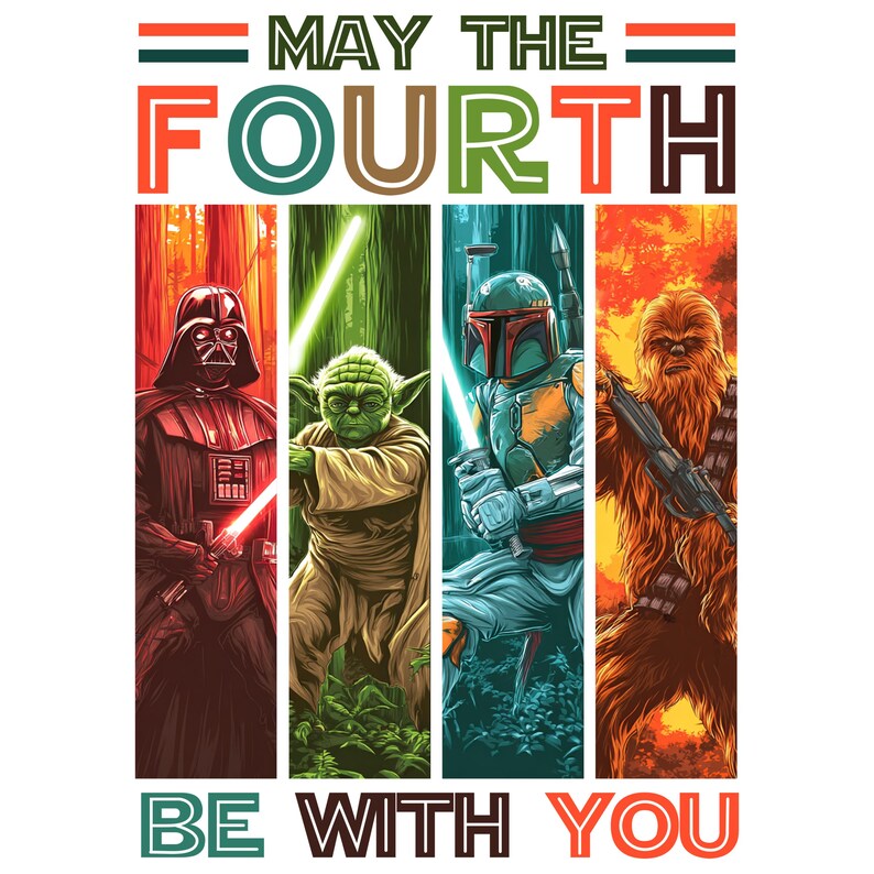 May the 4th Be With You PNG Digital Download - Etsy