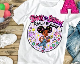Black Girl Magic Back to School T-shirts