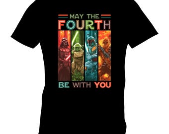 May The 4th Be With You PNG Digital Download