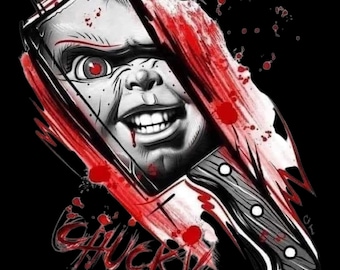 Halloween Horror Friends PNG: Scary Movie Characters (Digital Download