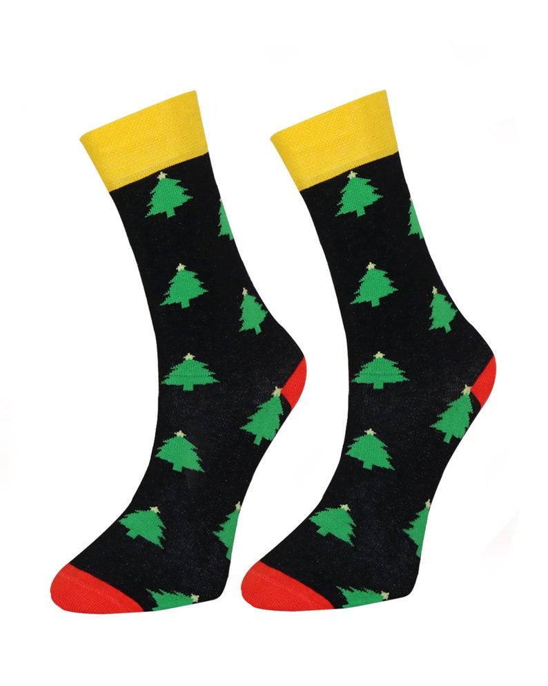 Holiday Socks 5 Pack in Gift Box Christmas Socks for Men Etsy UK