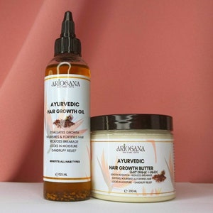 17+ Ayurvedic Oil & Butter Set | 100% Natural | Extreme Hair Care | Plant Based