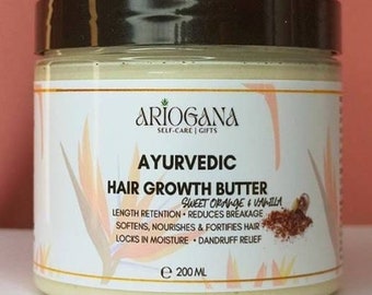 17+ Ayurvedic Hair Growth Butter | 100% Natural | Extreme Hair Care | Plant Based