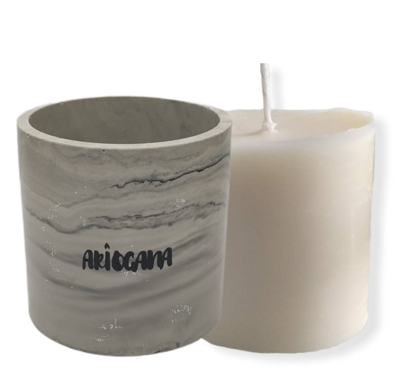 Candle Refills for Jesmonite Jar 240g Ecofriendly Etsy