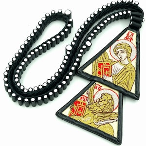 Old Rite Lestovka – 109 or 150 Steps – Embroidered Evangelists – Handmade Prayer Rope – Free Shipping