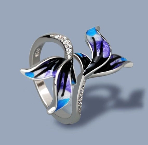 Etsy mermaid shop ring