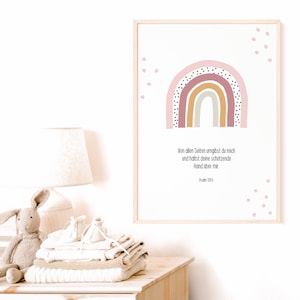 Cartel infantil ︳Salmo 139.5 ︳rosa ︳digital