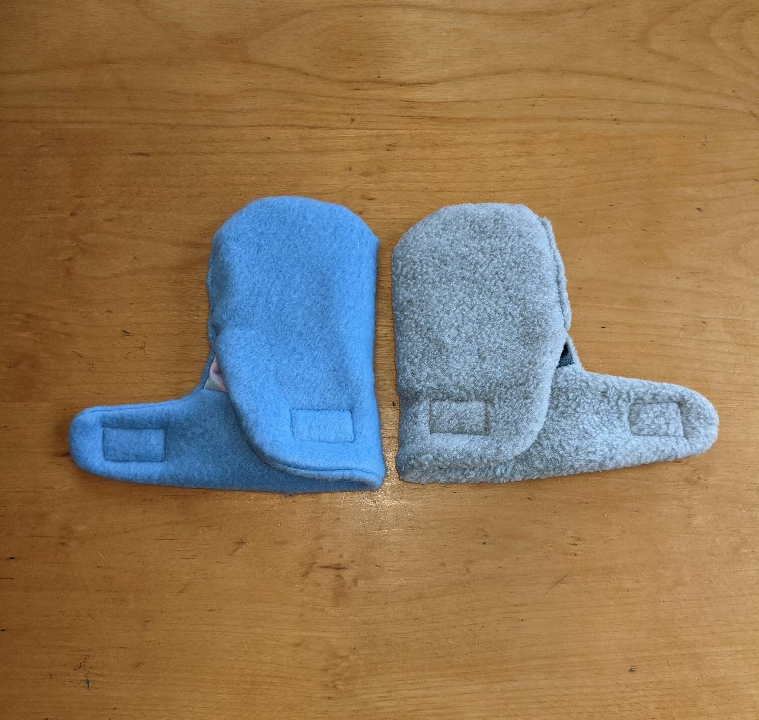 Waterproof teething or eczema mittens for infants fleece Etsy