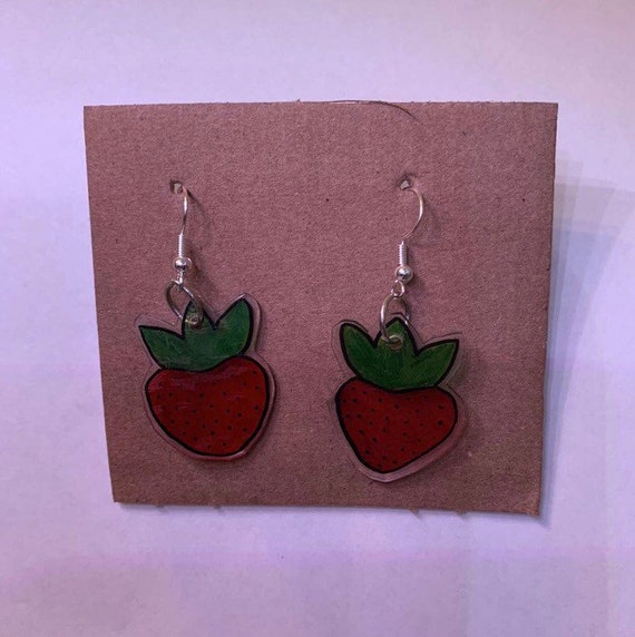 Etsy shrinky dink earrings deals