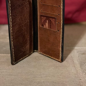Roper Style Leather Wallet. “leroy” - Etsy