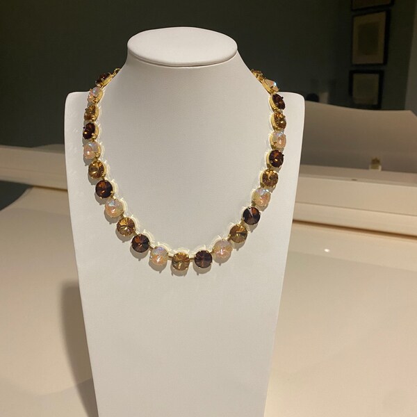 Anna Wintour Crystal Necklace Etsy