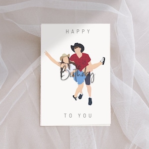 Birthday Card | Custom | Add On Item | Custom Illustrations - Turn your custom illustration into a card! | Birthday Card |