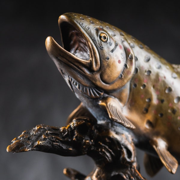 WOOD TROUT SCULPTURE visual data 8