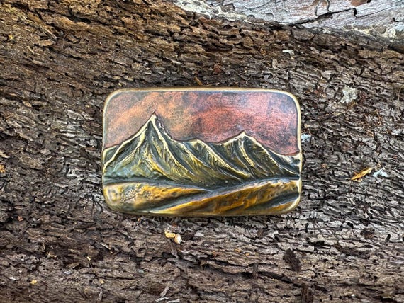 Summit Bound - Bronze Belt Buckle