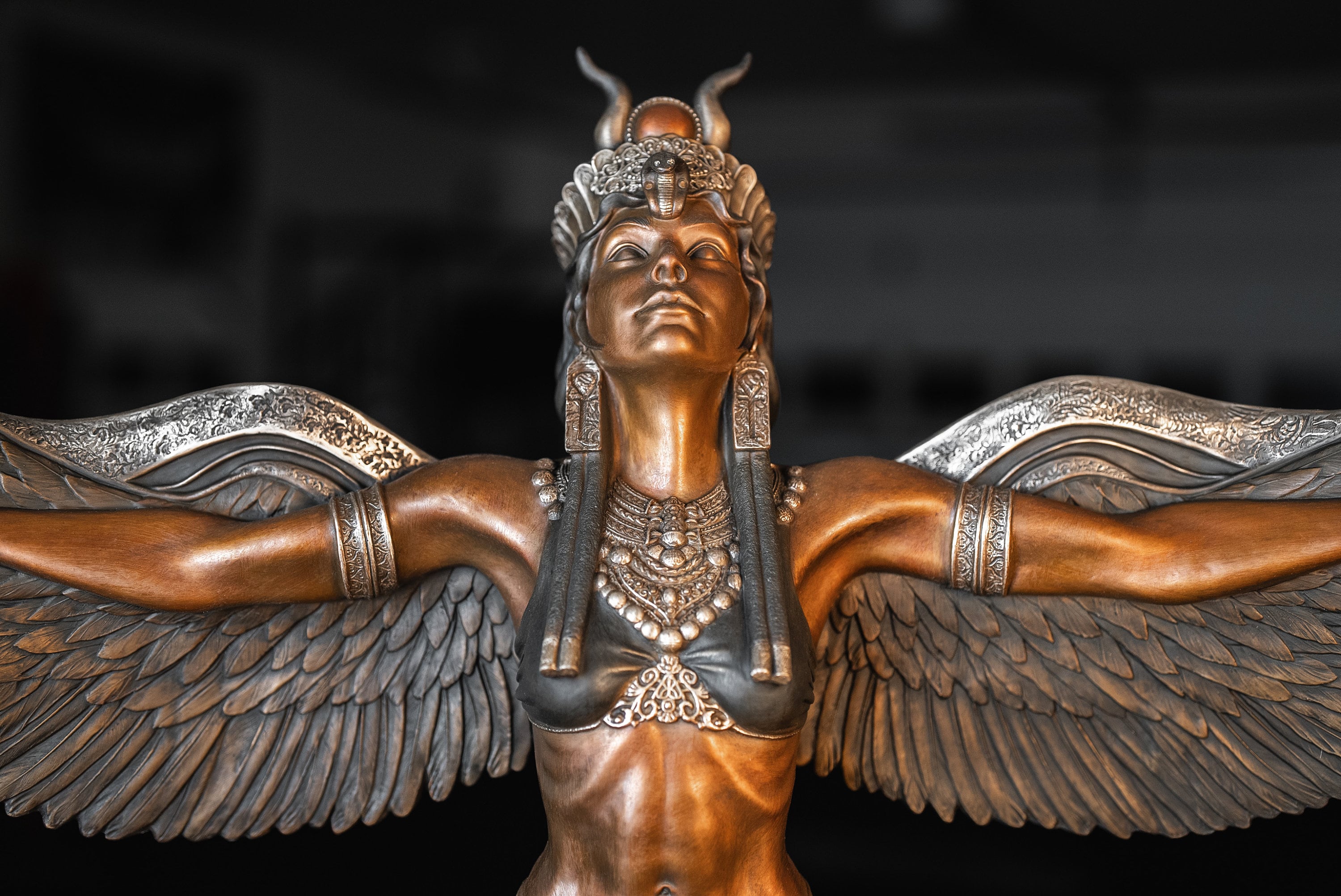 Isis-Bronze Sculpture