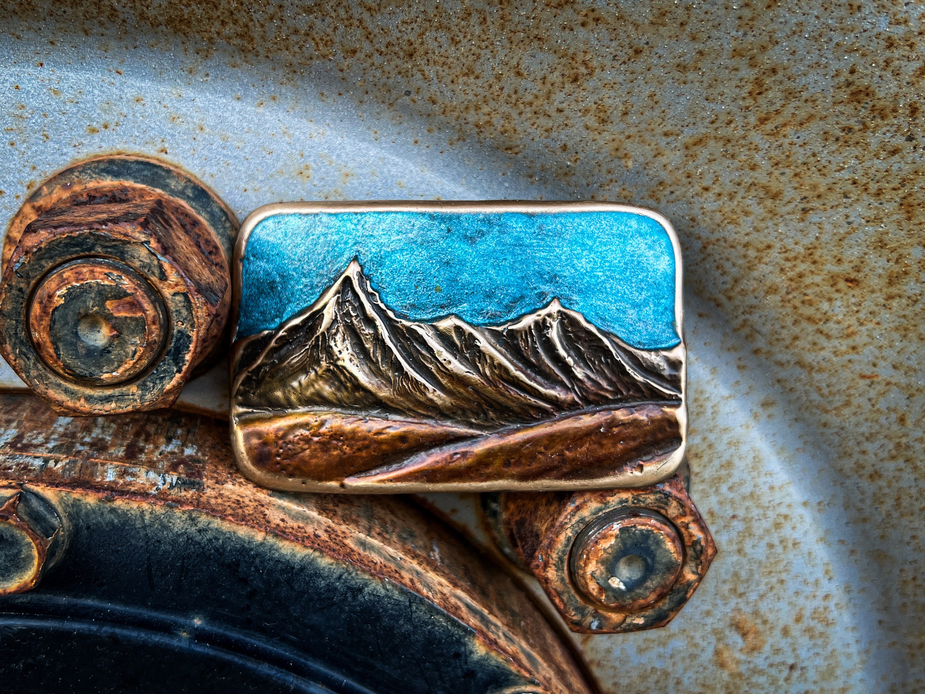 Mountain online belt buckle