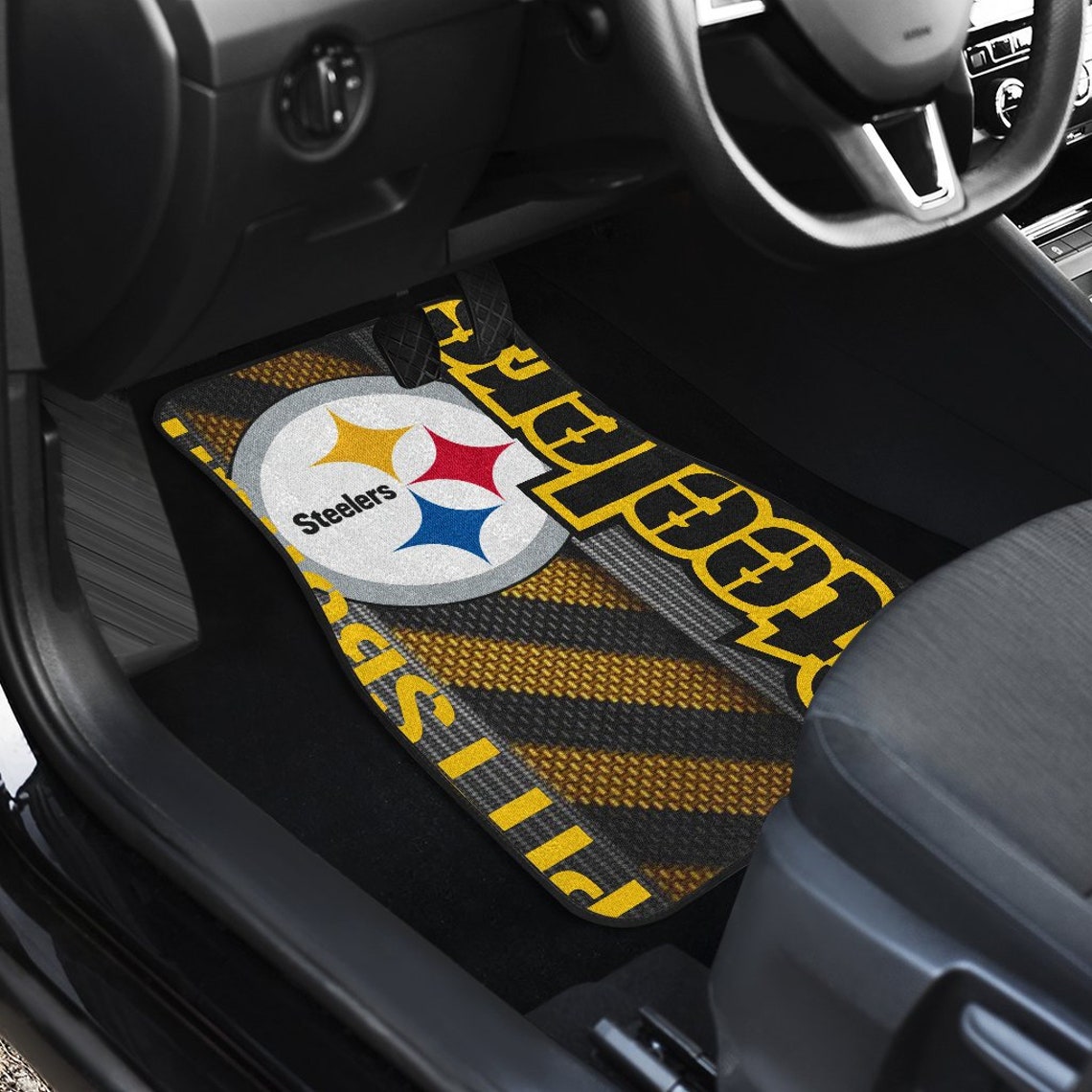 Pittsburgh Steelers Car Floor Mats Custom Fit Floor Mat Etsy