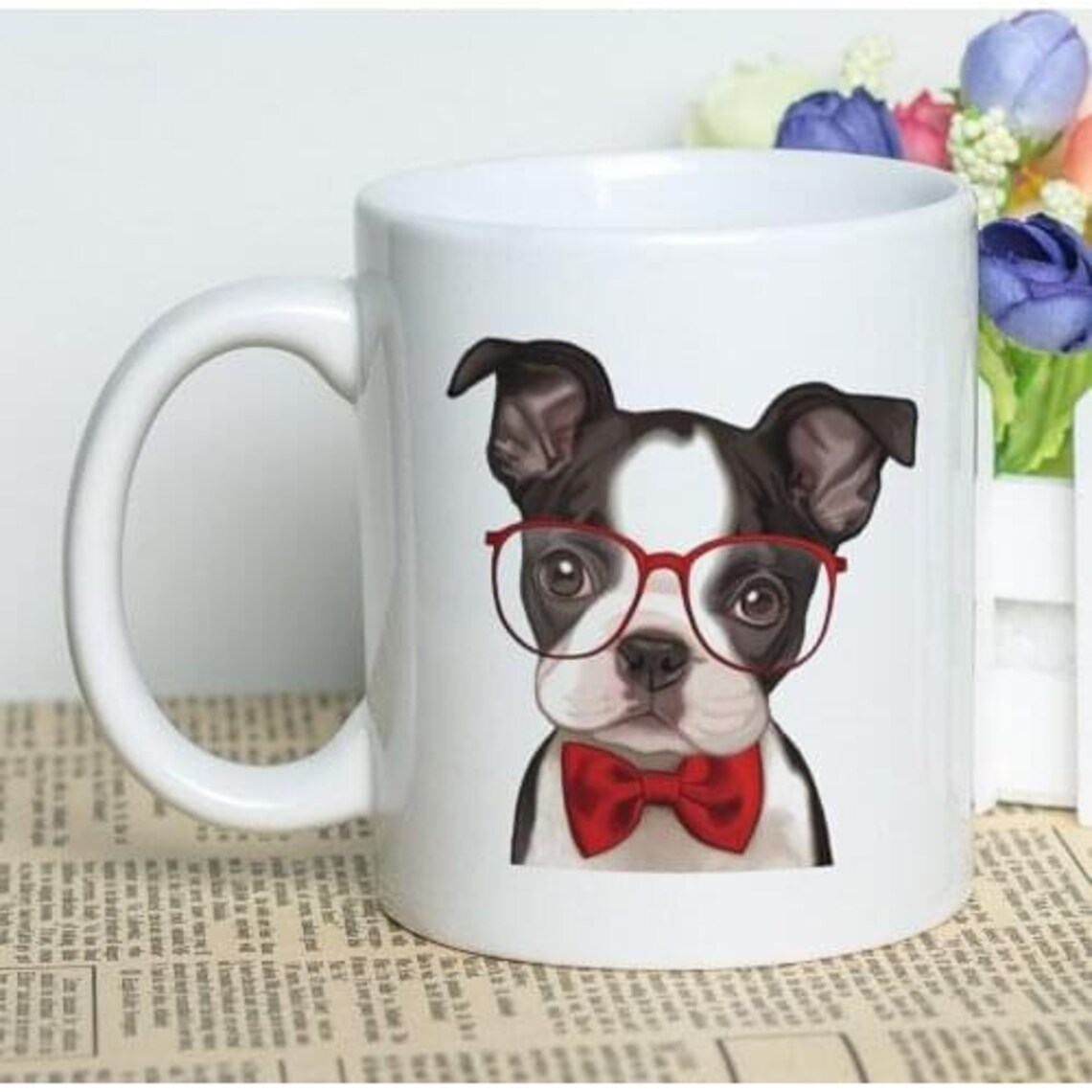 Custom Pet Mug Using Pet Photo Name Custom Dog Mug Dog Etsy UK