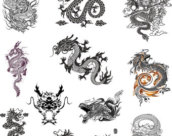 Download Dragon Svg Etsy