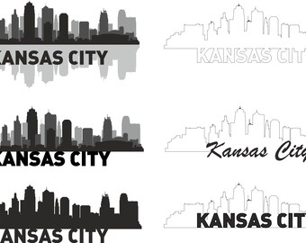 Download Skyline City Svg Etsy