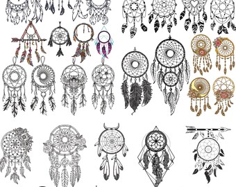 Free Free 69 Crescent Moon Dreamcatcher Vinyl Dream Catcher Svg Free SVG PNG EPS DXF File