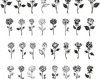 Download Rose Svg Etsy