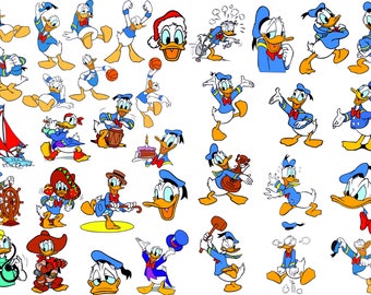 pics Face Daisy Duck Svg donald duck vector etsy