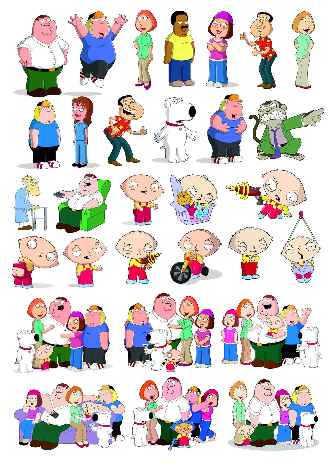 Download Griffin svg Family guy svg Brian griffin svg Jasper Family | Etsy