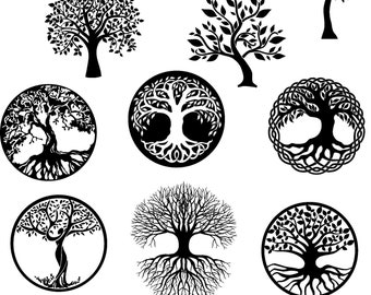 Tree Of Life Clipart Etsy