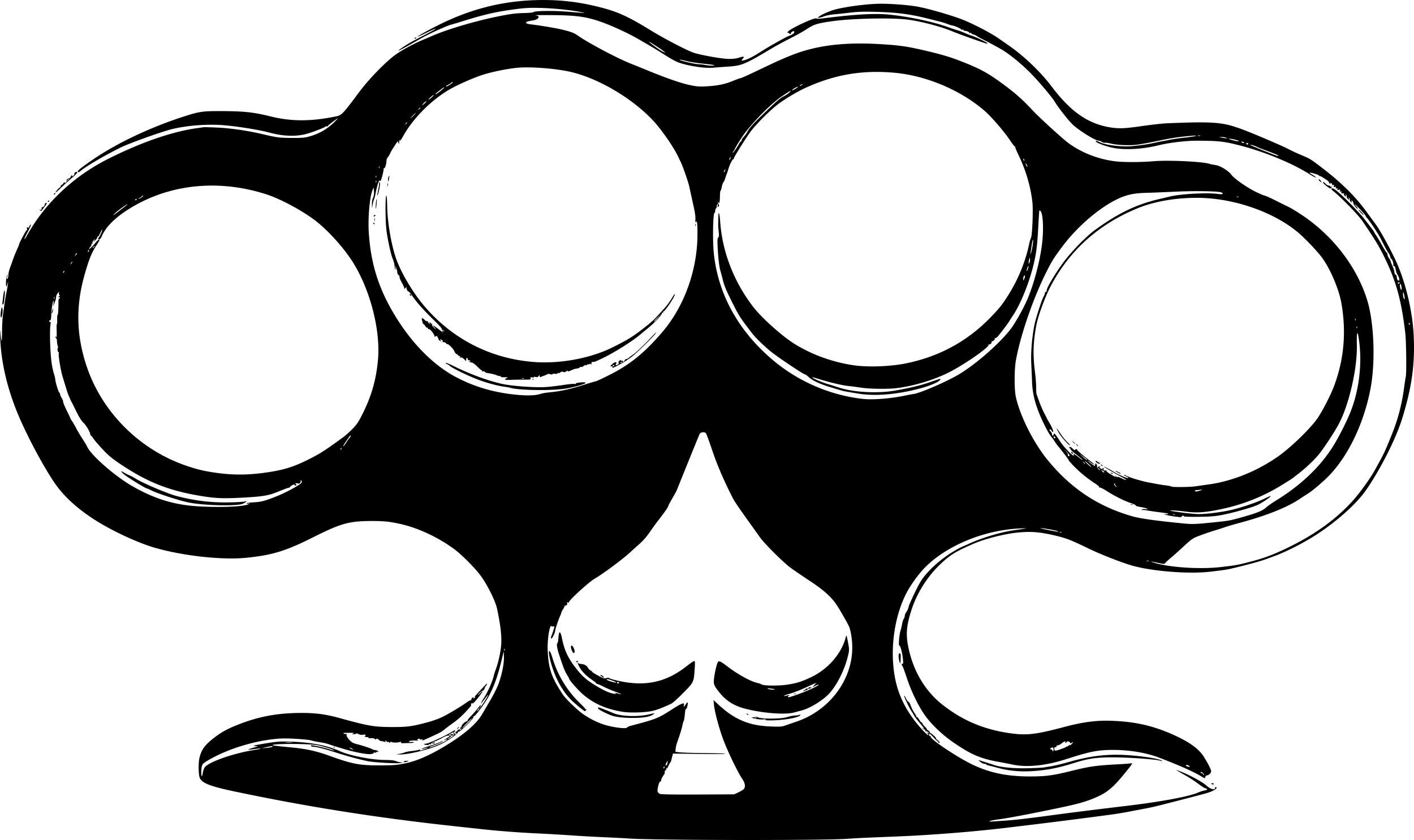 Brassknuckles SVG Brass Knuckles Clipart Retro Brass Etsy UK