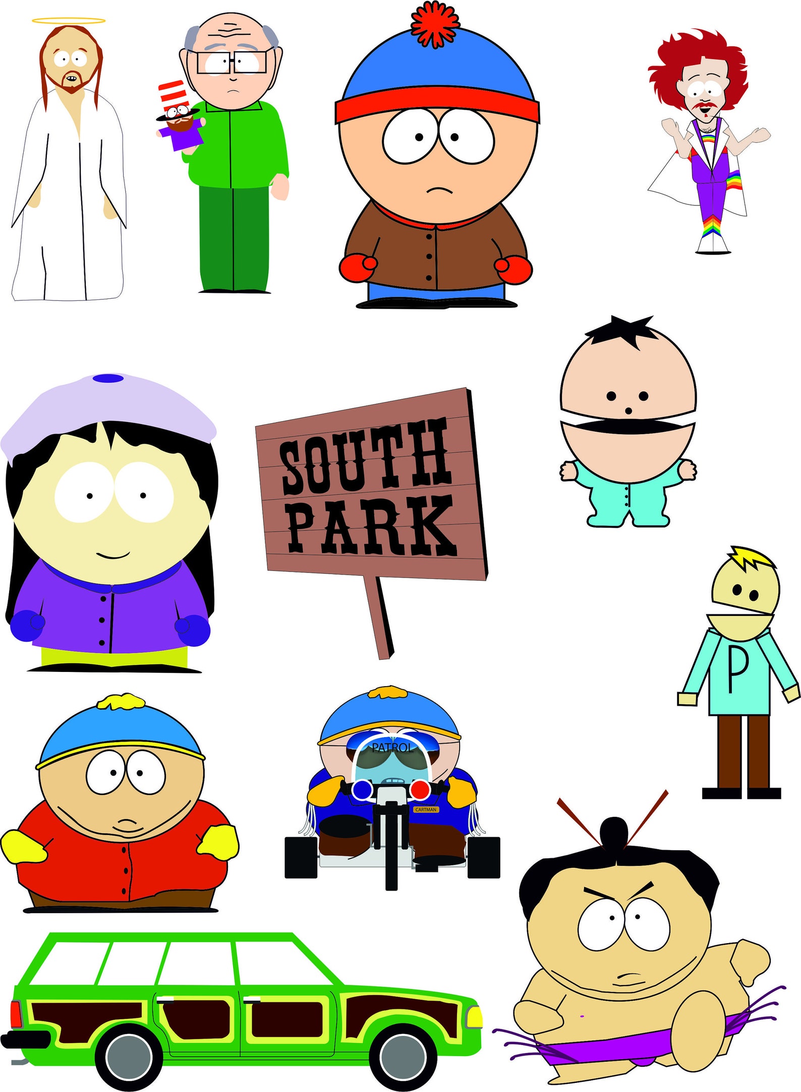 South Park SVG Bundle South Park Vector Kenny McCormick svg Etsy