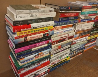 Lot Of 20 Business Leadership Management Economic Investment Marketing Book Mix