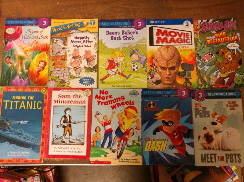 Lot Of 10 Level 3 4 5RlReady To-I Can Read-Step Into Reading-Learn to Read Picture Books Mix CLASSROOM TEACHER Reading Material image 4