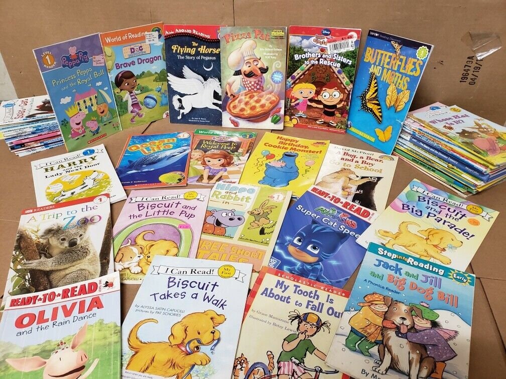 Lot of 10 Level 1 Books for Girlrlready To-i Can Step Into | Etsy