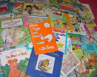 HUGE Lot Of 50 Childrens Storytime Reading Bedtime Story Time HP/PB Read to Me Toddler DayCare Kids Books Random Mix Assorted **Free Ship**
