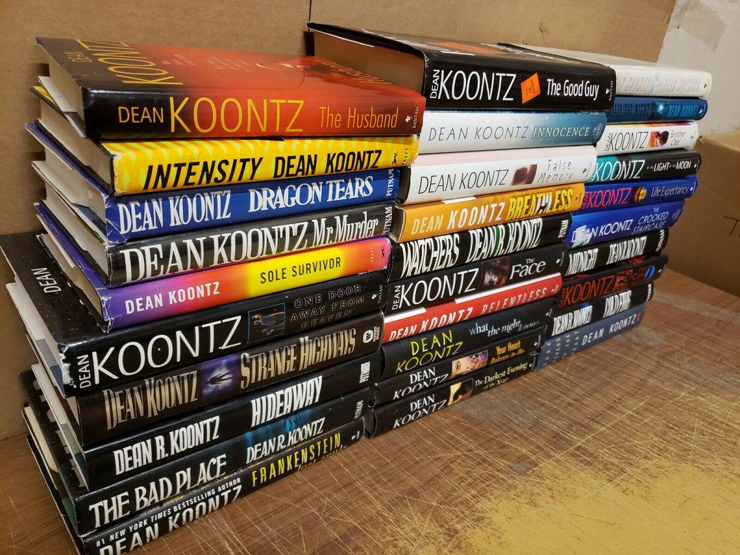 thumbnail image 2 of Lot Of 10 Dean Koontz HARDCOVER Odd Thomas Moonlight Frankenstein SET – Liquidation Books 2 of 12