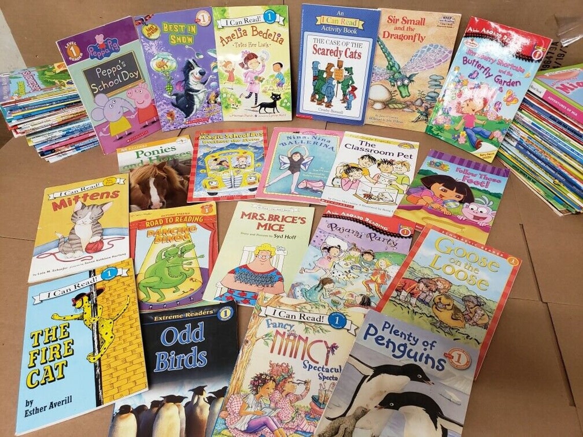 Lot of 10 Level 1 Books for Girlrlready To-i Can Step Into - Etsy