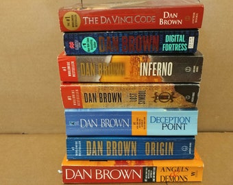 Lot Of 3 The Da Vinci Code Robert Langdon-Dan Brown Paperback Pbs *Random Mix*