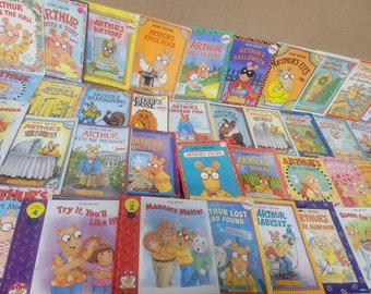 Lot Of 10 ARTHUR Marc Brown Kids Picture Children Books Mix Unsorted Learn To Read Adventure