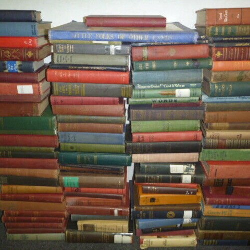 thumbnail image 2 of Lot Of 20 Decorative Vintage Hardcover Books – Old, Rare, Random – Perfect For Shelf Decor 2 of 5