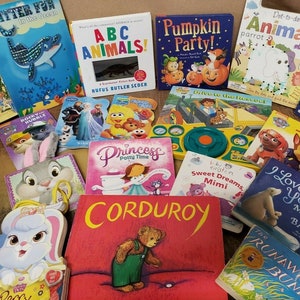 Lot Of 20 Board Toddler Hardcover Picture Baby Preschool Daycare BedTime Story Time Love Kid Child Books - Mix Unsorted RANDOM MIX