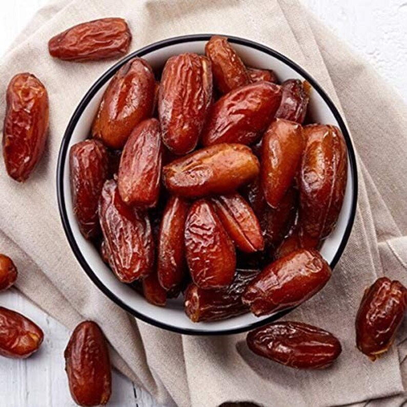 Dates Pitted Dry USA California Grown Deglet Noor Dates Etsy